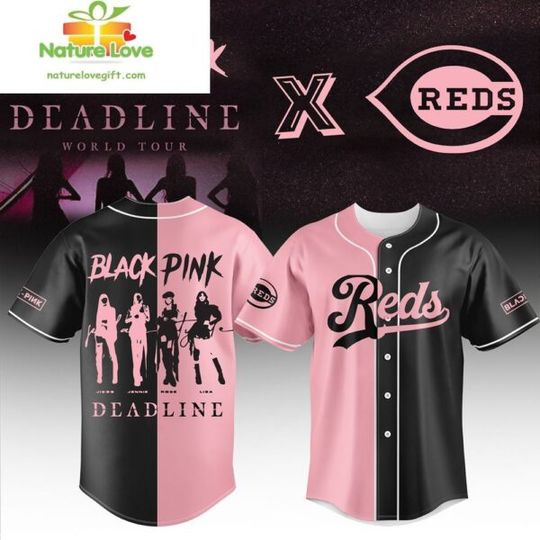 Cincinnati Reds Blackpink Tour 2026 Jersey Gift For Fans