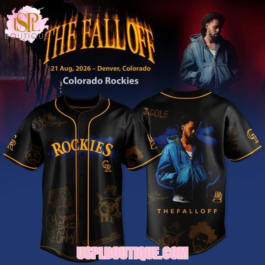 Colorado Rockies x The Fall Off World Tour 2026 Jersey
