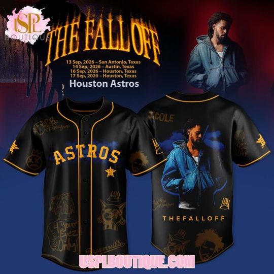 Houston Astros x The Fall Off World Tour 2026 Jersey