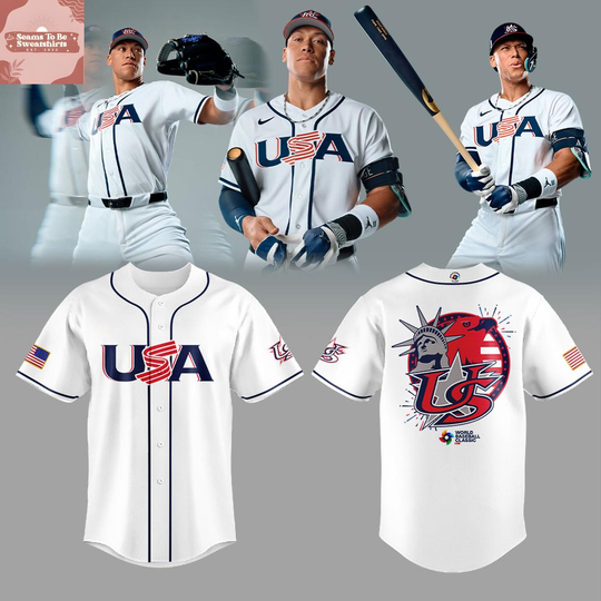 Team USA 2026 World Baseball Classic Baseball Jersey