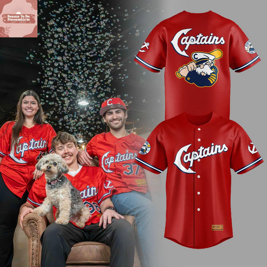 Discover Lake County Captains New Look 2026 Guardians Red Baseball Jersey