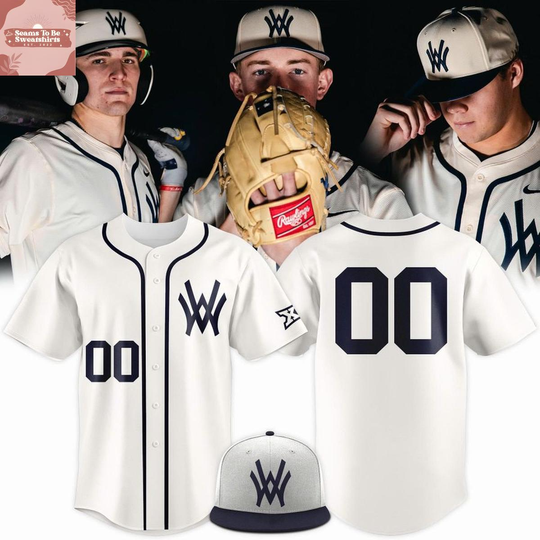 Discover WVU West Virginia Mountaineers Baseball 2026 New Era Personalized Baseball Jersey