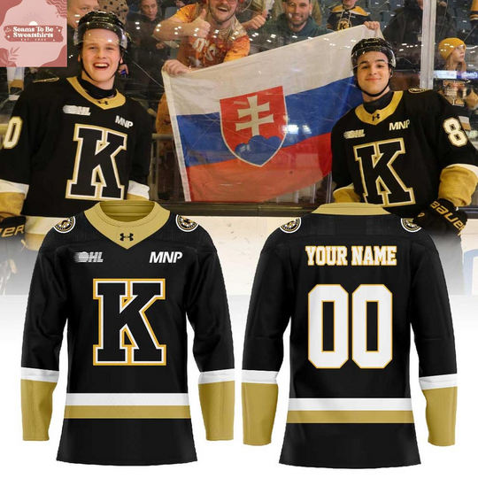 Discover Kingston Frontenacs Dark Mood 2026 New Season Personalized Hockey Jersey