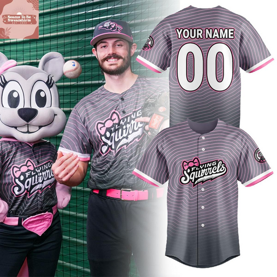 Discover Richmond Flying Squirrels 2026 Nutasha Evoshield Personalized Baseball Jersey