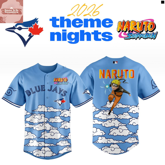 Toronto Blue Jays x Narutoo Night 2026 Baseball Jersey