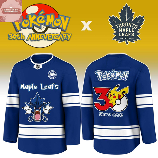 Discover Toronto Maple Leafs x PKM 30th Anniversary 2026 Hockey Jersey