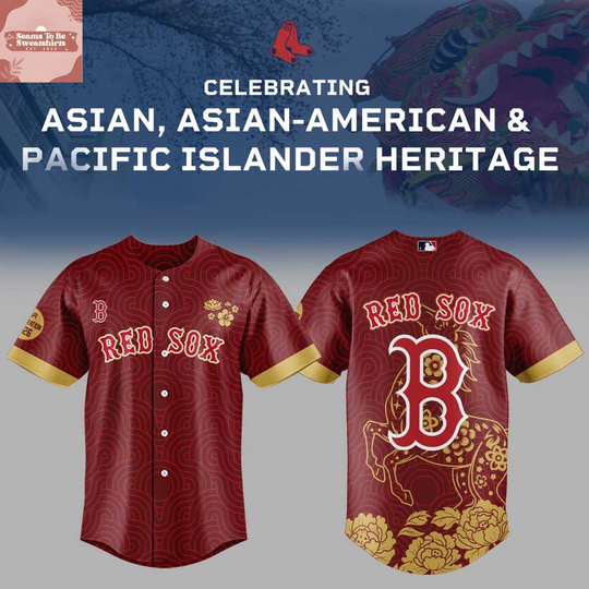 Boston Red Sox AAPI Celebration 2026 Baseball Jersey