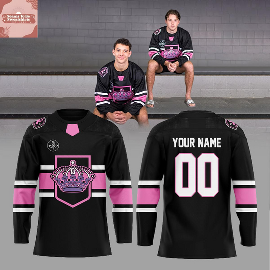 Discover Ontario Reign Pink In The Rink 2026 Personalized Hockey Jersey