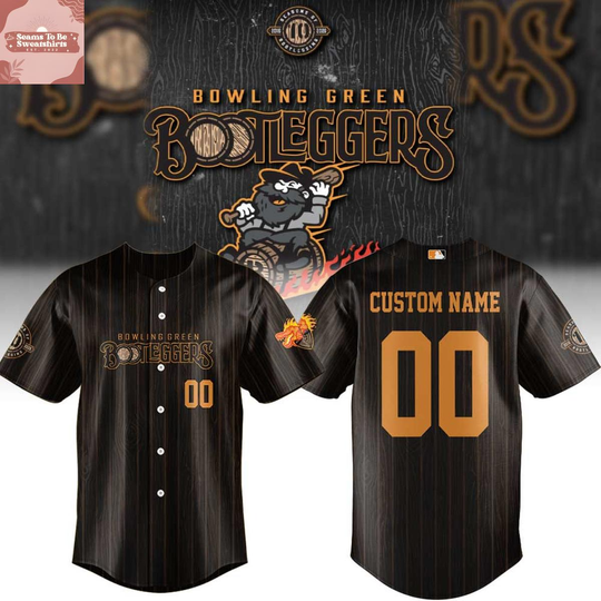 Discover Bowling Green Bootleggers Celebrate 10 Years Of Kentucky Heritage 2026 Personalized Baseball Jersey