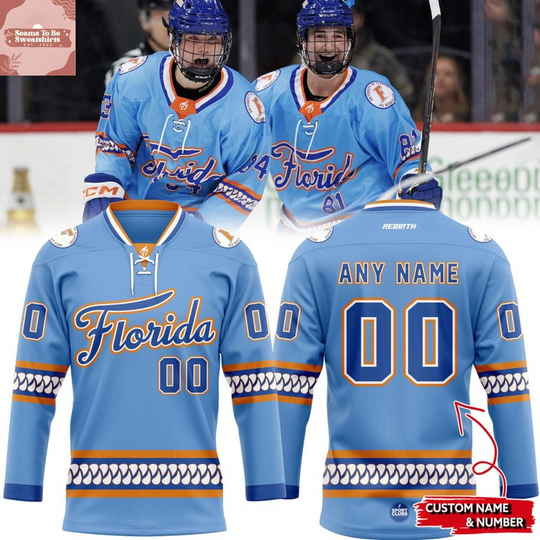 Discover Florida Gators Savannah Hockey Classic 2026 Personalized Hockey Jersey