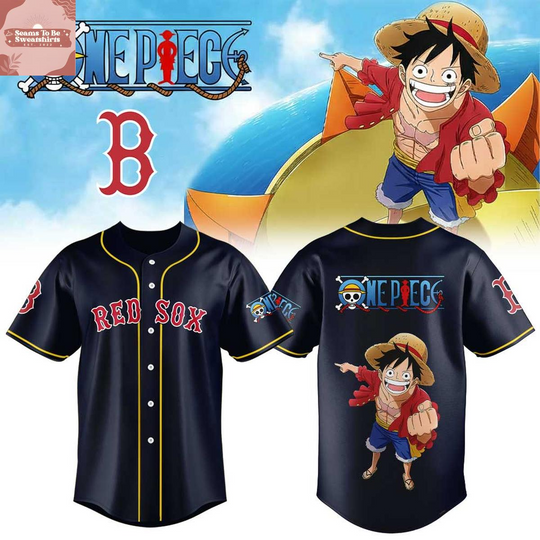 Boston Red Sox x One Piece Night 2026 Baseball Jersey