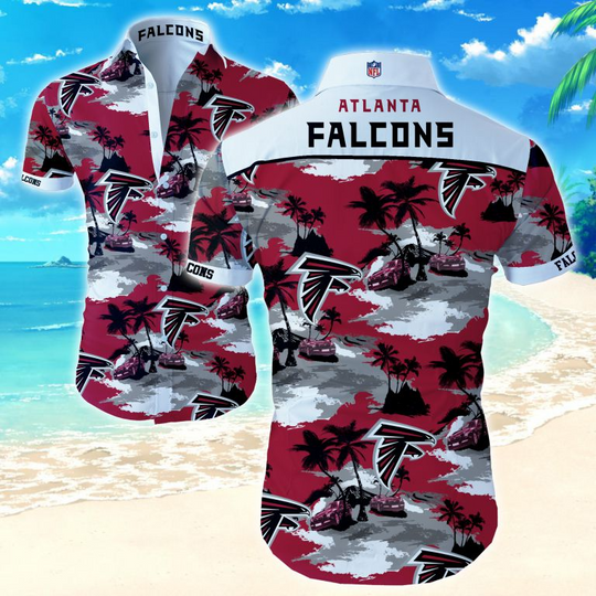 football Atlanta Falcons Hawaiian Shirt Summer Button Up