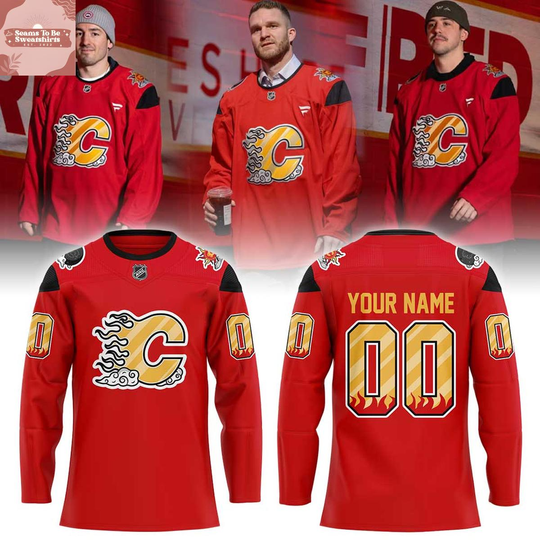 Discover Calgary Flames East Asian Celebration Night 2026 Personalized Hockey Jersey