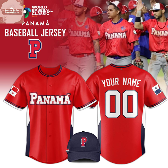 Discover Panama Narional Team 2026 World Baseball Classic Personalized Jersey