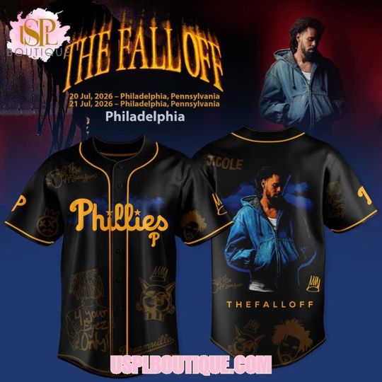 Philadelphia Phillies x The Fall Off World Tour 2026 Jersey
