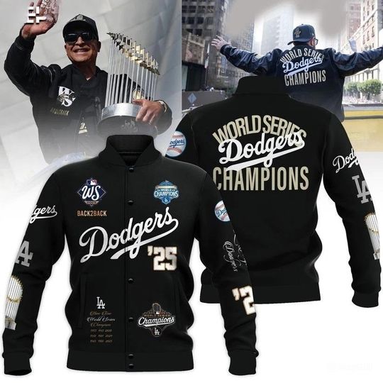 Dodgers 2025 World Series Champions Limited Edition Bomber Jacket