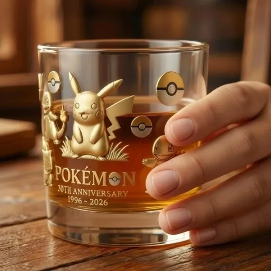 PKM 30th Anniversary Commemorative Whiskey Glass