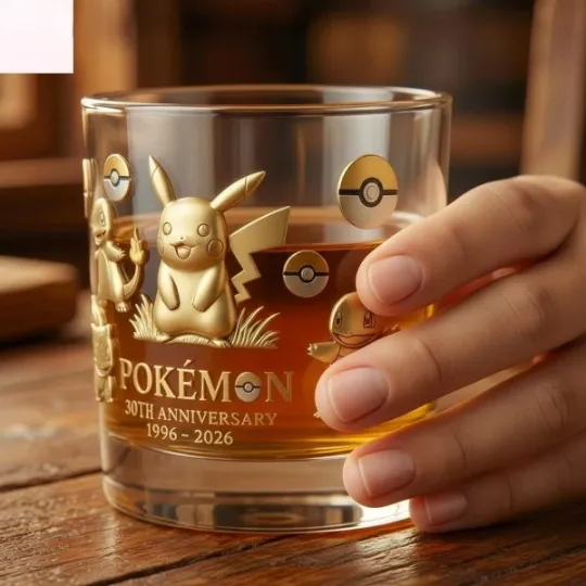 PKM 30th Anniversary Commemorative Whiskey Glass