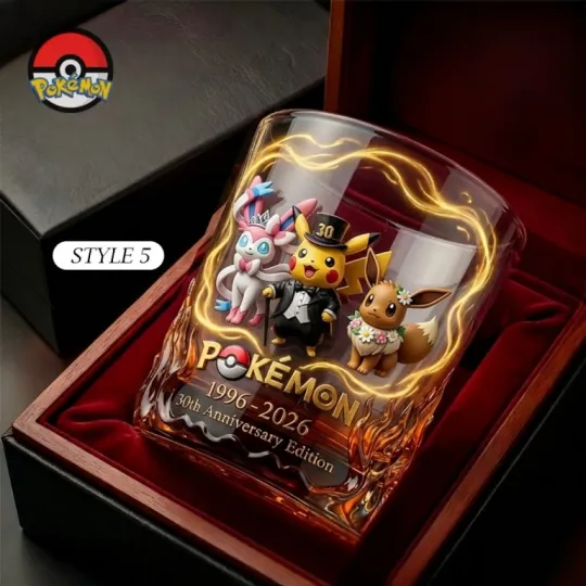 Premium PKM 30th Anniversary Whiskey Glass