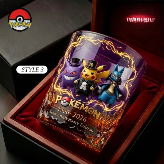 Premium PKM 30th Anniversary Whiskey Glass