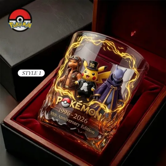 Premium PKM 30th Anniversary Whiskey Glass