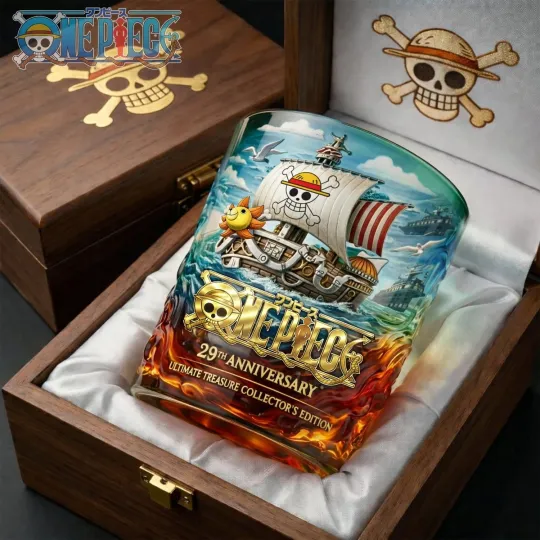 OnePiece 29Th Anniversary Whiskey Glass