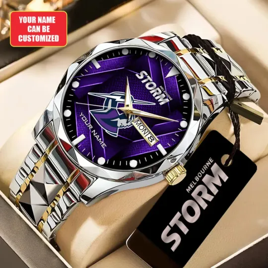 Discover Melbourne Storm Alloy Luxury Quartz Watch