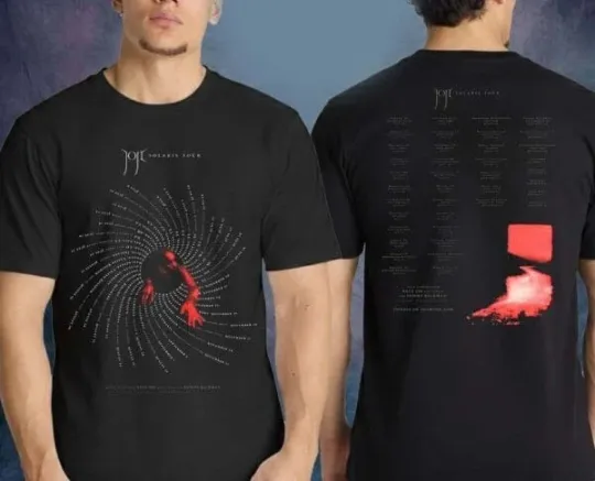 New!! Joji Merch Solaris Tour 2026 Tour Dates Two Sided T-Shirt