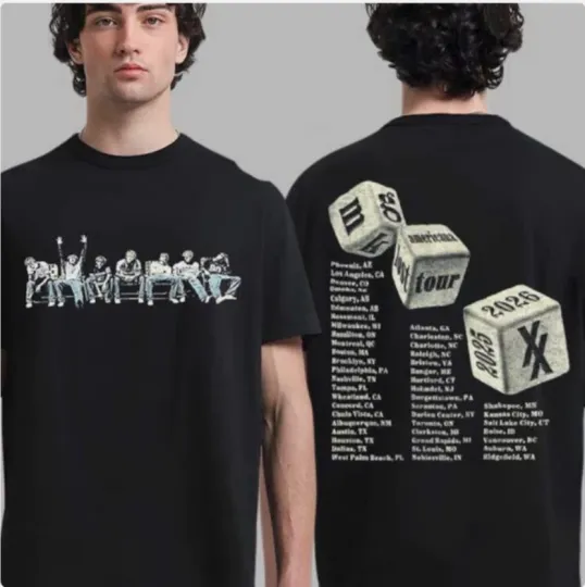 Machine Gun Kelly MGK Lost Americana Tour 2025 2026 Merch T-Shirt