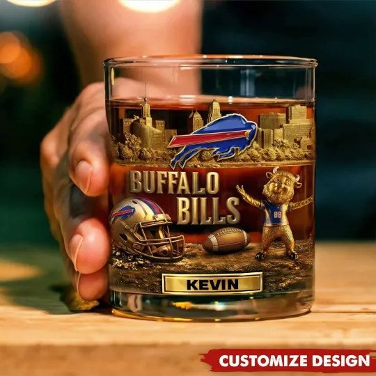 Discover Bills Custom Whiskey Glass