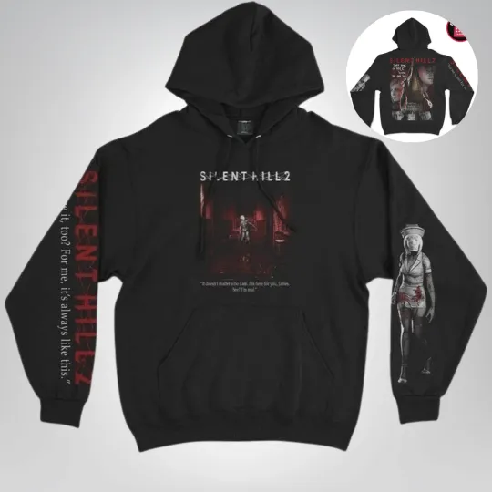 Silent Hill 2 Remake Long Hallway 3D Hoodie Unisex
