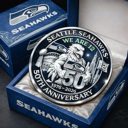 Commemorative Seahawkss Coin