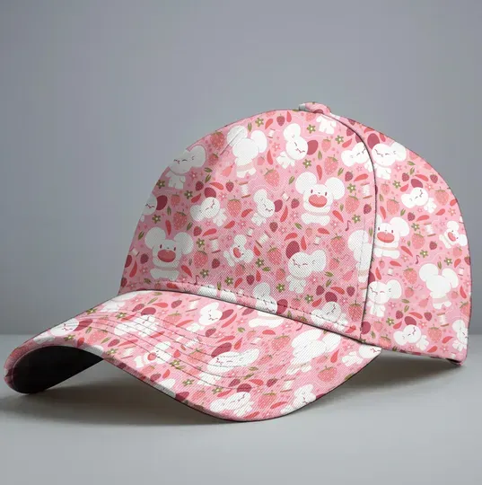 Discover Tandemaus Baseball Cap, Cute Anime Hat, Kawaii Summer Cap, Adjustable Hat, Tandemaus Hat Gifts