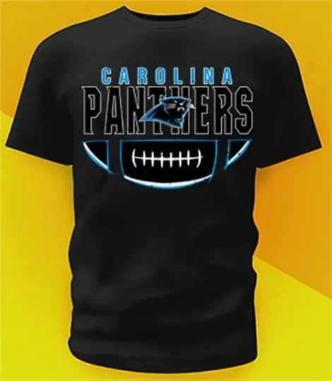 Carolina Panthers Ball Distressed T-Shirt