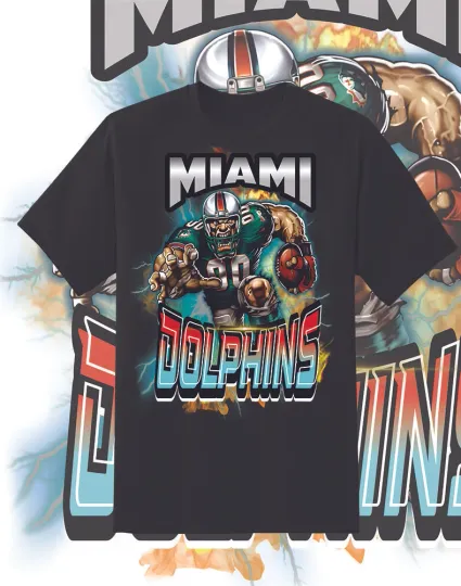 Miami Dolphins Attack T-Shirt