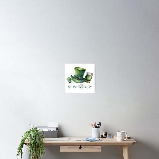 Discover St. Patrick's Day Design Poster
