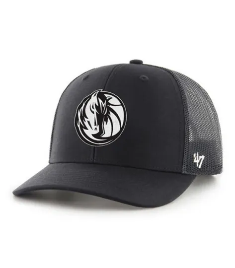 Dallas Mavericks 47 Brand Black Trucker Cap