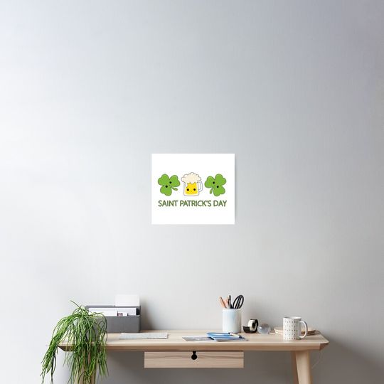 Discover St Patricks day Poster