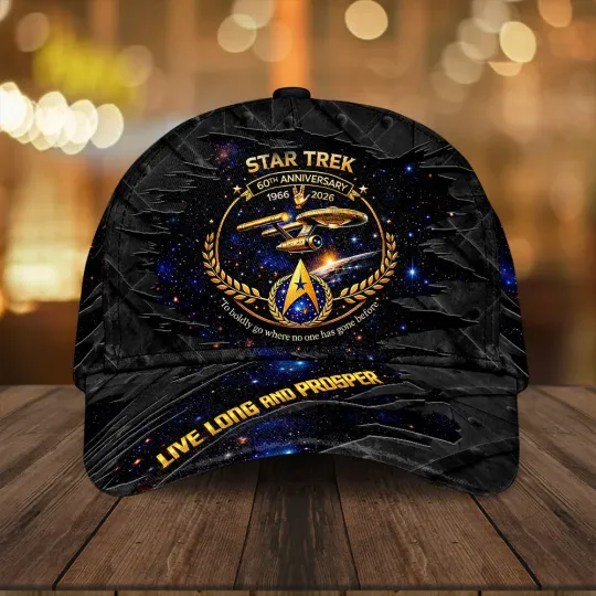 Discover Star Tr e k 60th Anniversary Classic Cap
