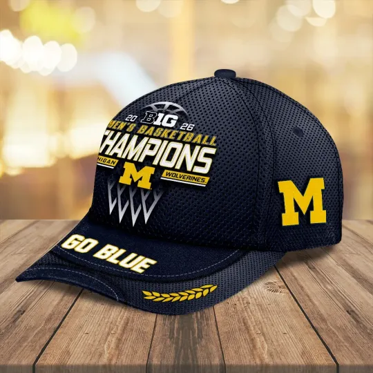 Wolverines Men’s Basketball 2026 Big Ten Champions Classic Cap