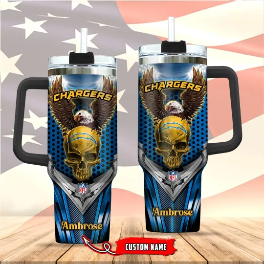Discover Los***Chargers Stanley 40oz Stainless Steel Tumbler