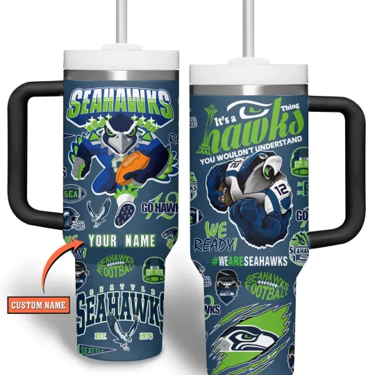 Discover New Seattle Seahawkz Gift For Fans 40oz Tumbler
