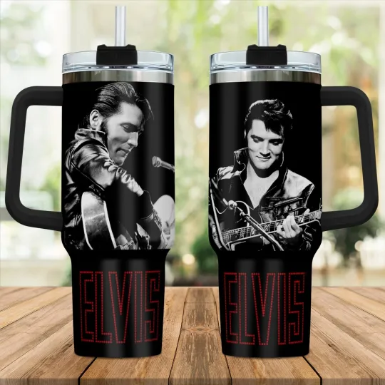 New Elvis Presley Gift For Fans 40oz Tumbler