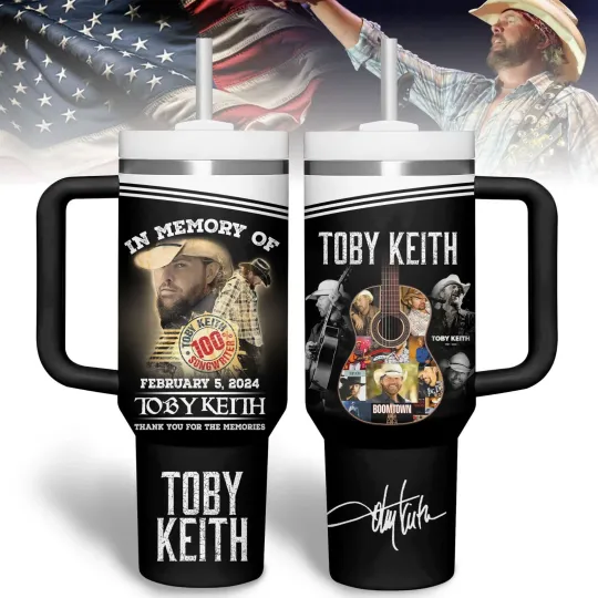 New Toby Keith Music Gift For Fans 40oz Tumbler  SO994