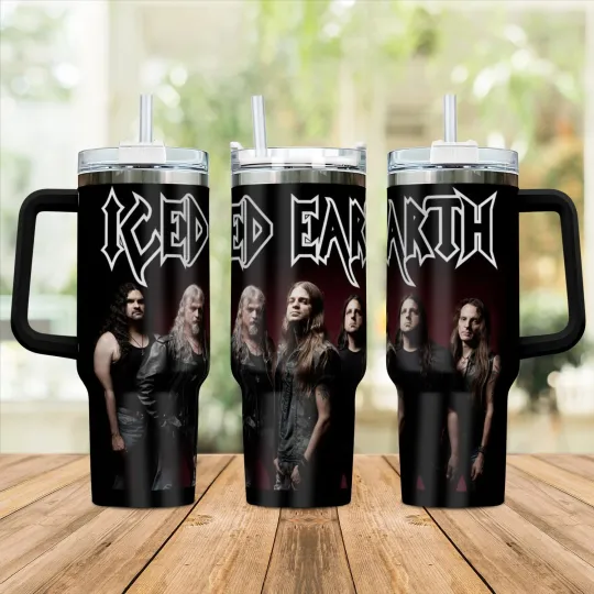 Discover New ICED EARTH band members Gift For Fans 40oz Tumbler  SO954