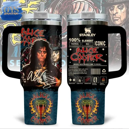 Discover New Alice Cooper Snakebite Gift For Fans 40oz Tumbler  SO959