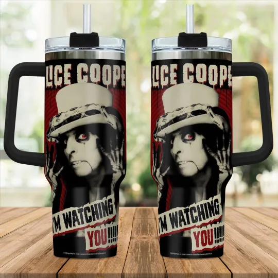 Discover New Alice Cooper I'm watching you Gift For Fans 40oz Tumbler  SO960