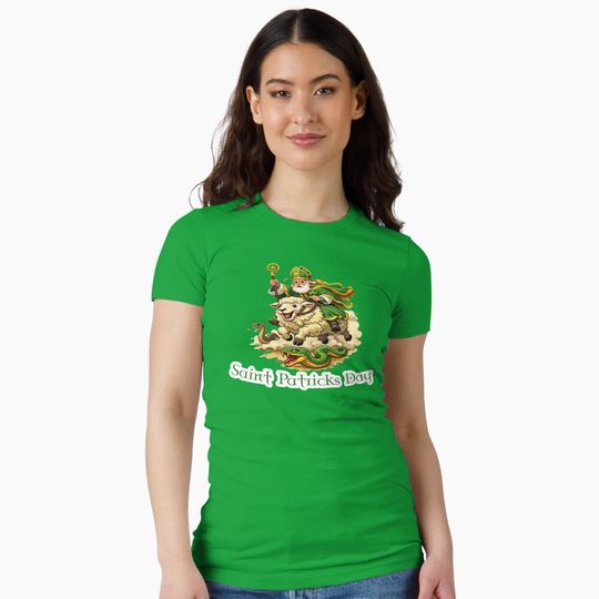 Discover Saint Patrick's Day Fitted T-Shirt