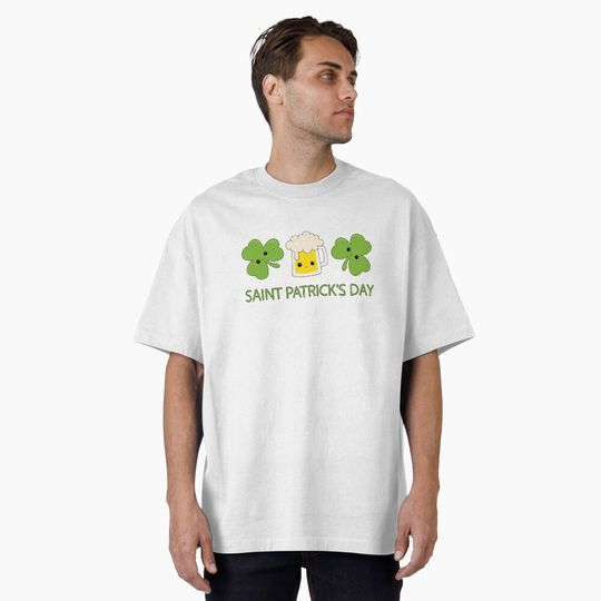 Discover St Patricks day Oversized T-Shirt