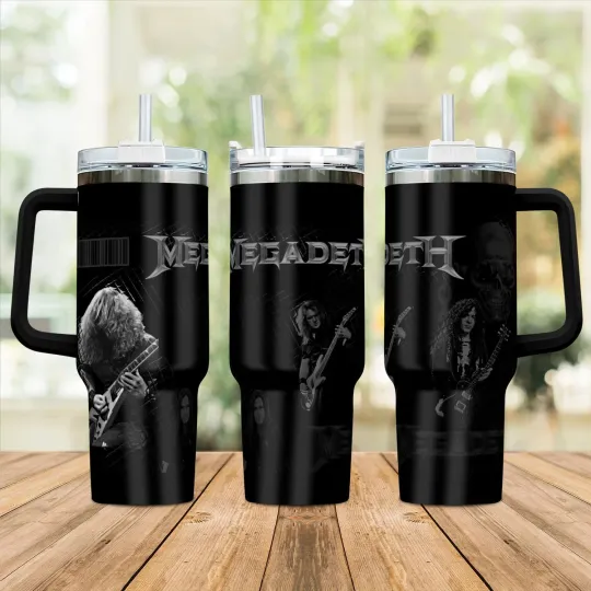 New Megadeth band members Gift For Fans 40oz Tumbler  SO938